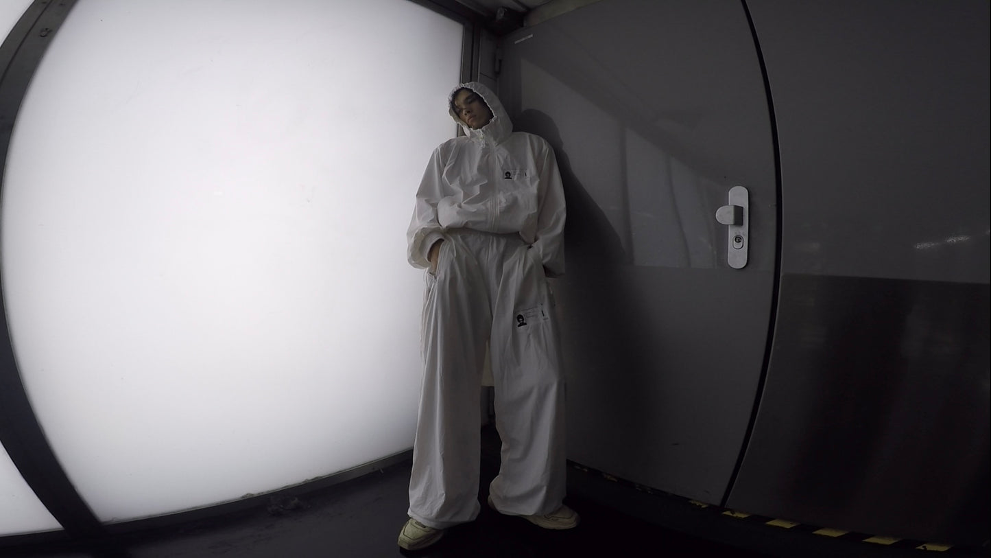 Patient Uniform #7599631 (White Sleeved Pants)