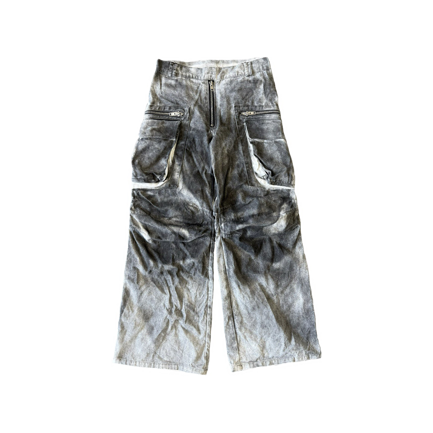 CN43 WHITE DIRTY PANTS