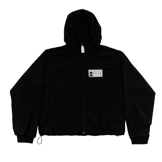 Patient Uniform #7599631 (Black Windbreaker)