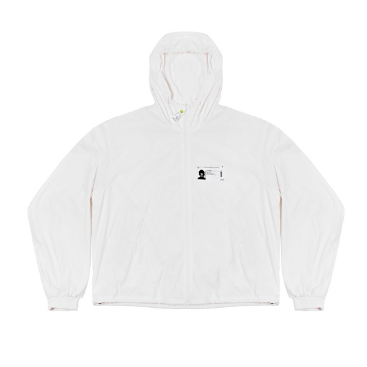 Patient Uniform #7599631 (White Windbreaker)