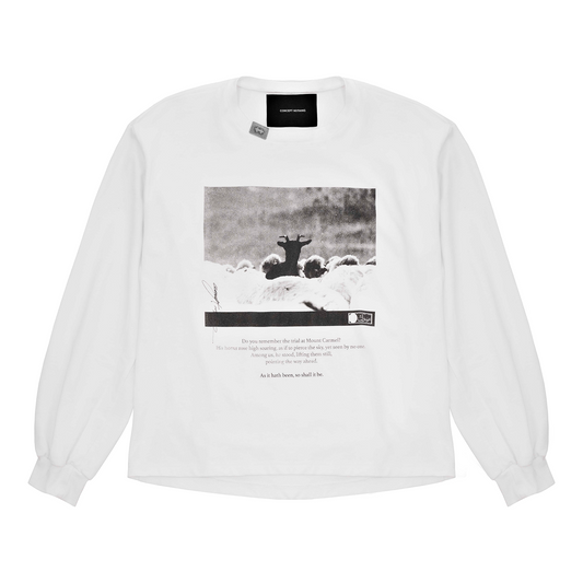 «Judas Goat» White Longsleeve