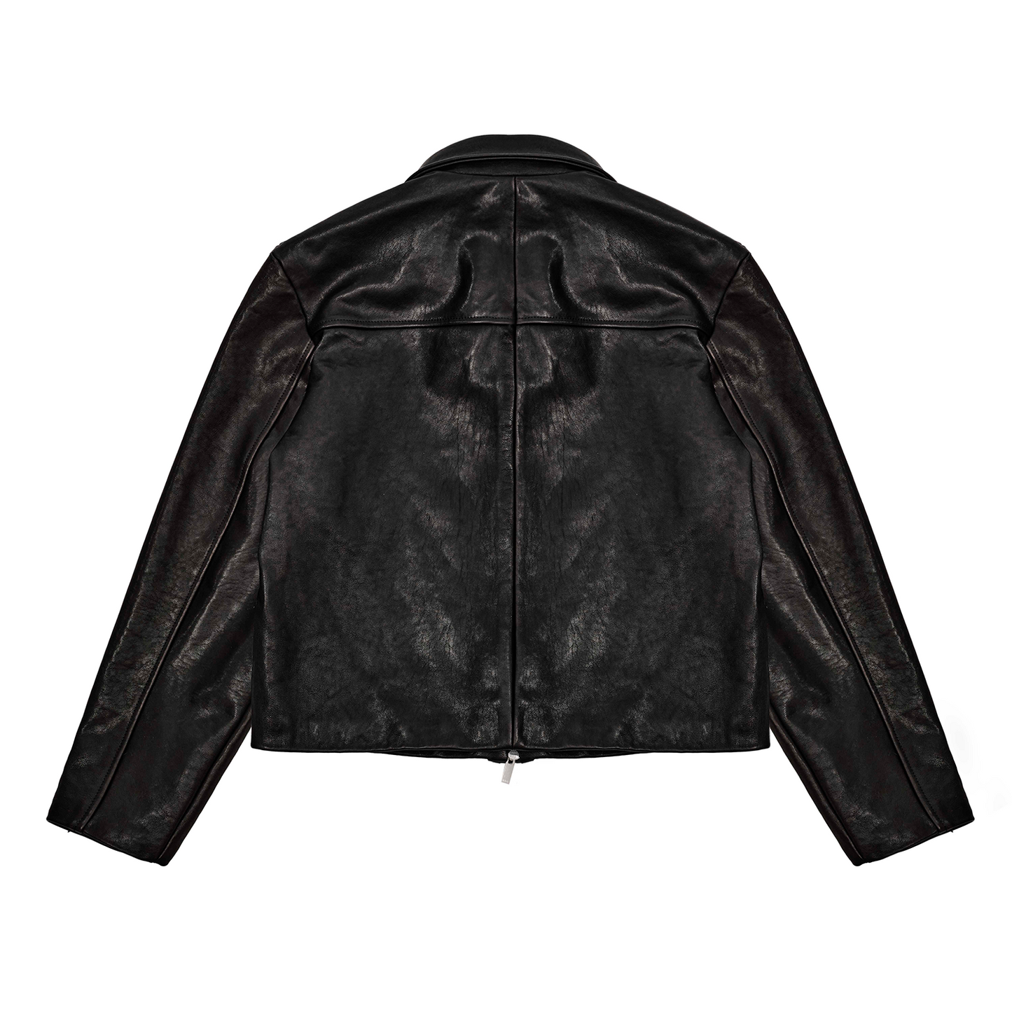 «++» Black Leather Jacket