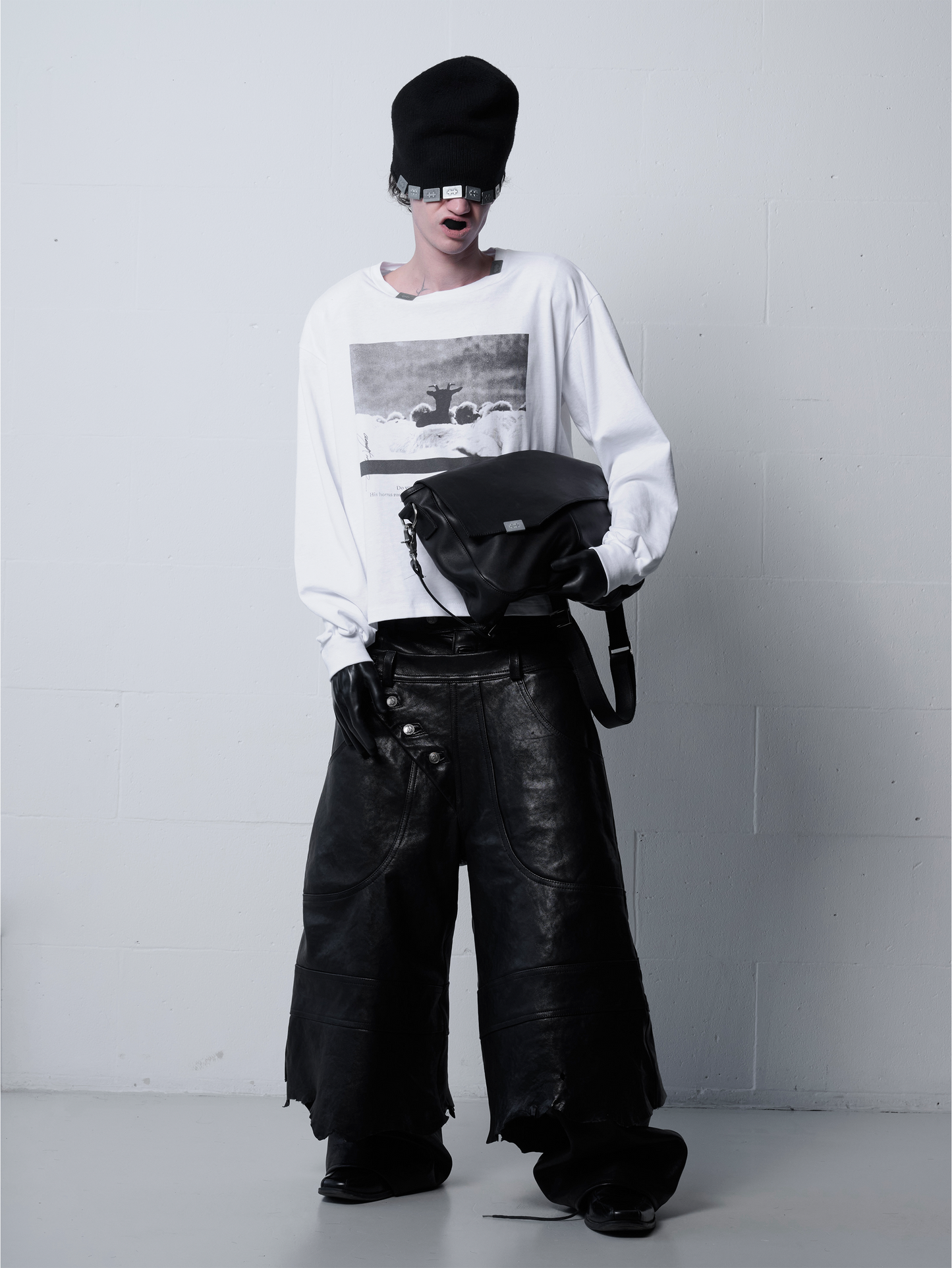 «Judas Goat» White Longsleeve