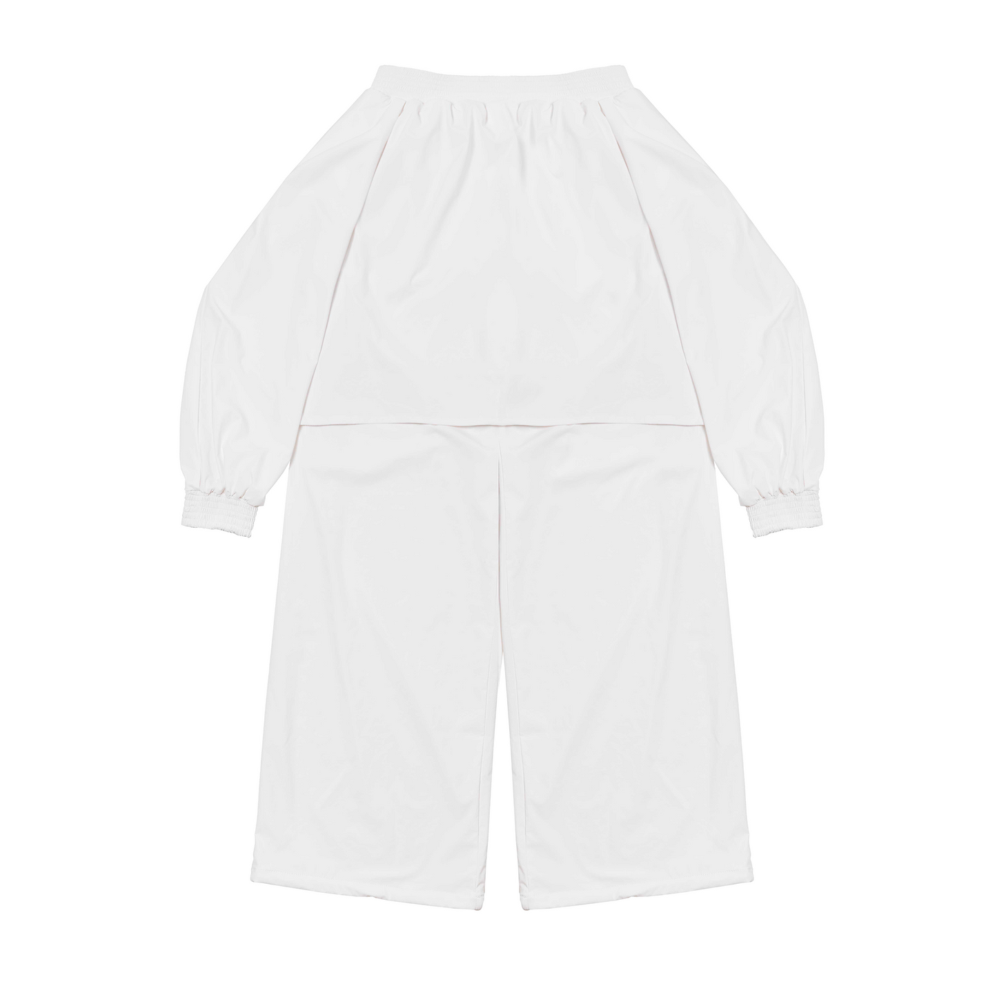 Patient Uniform #7599631 (White Sleeved Pants)
