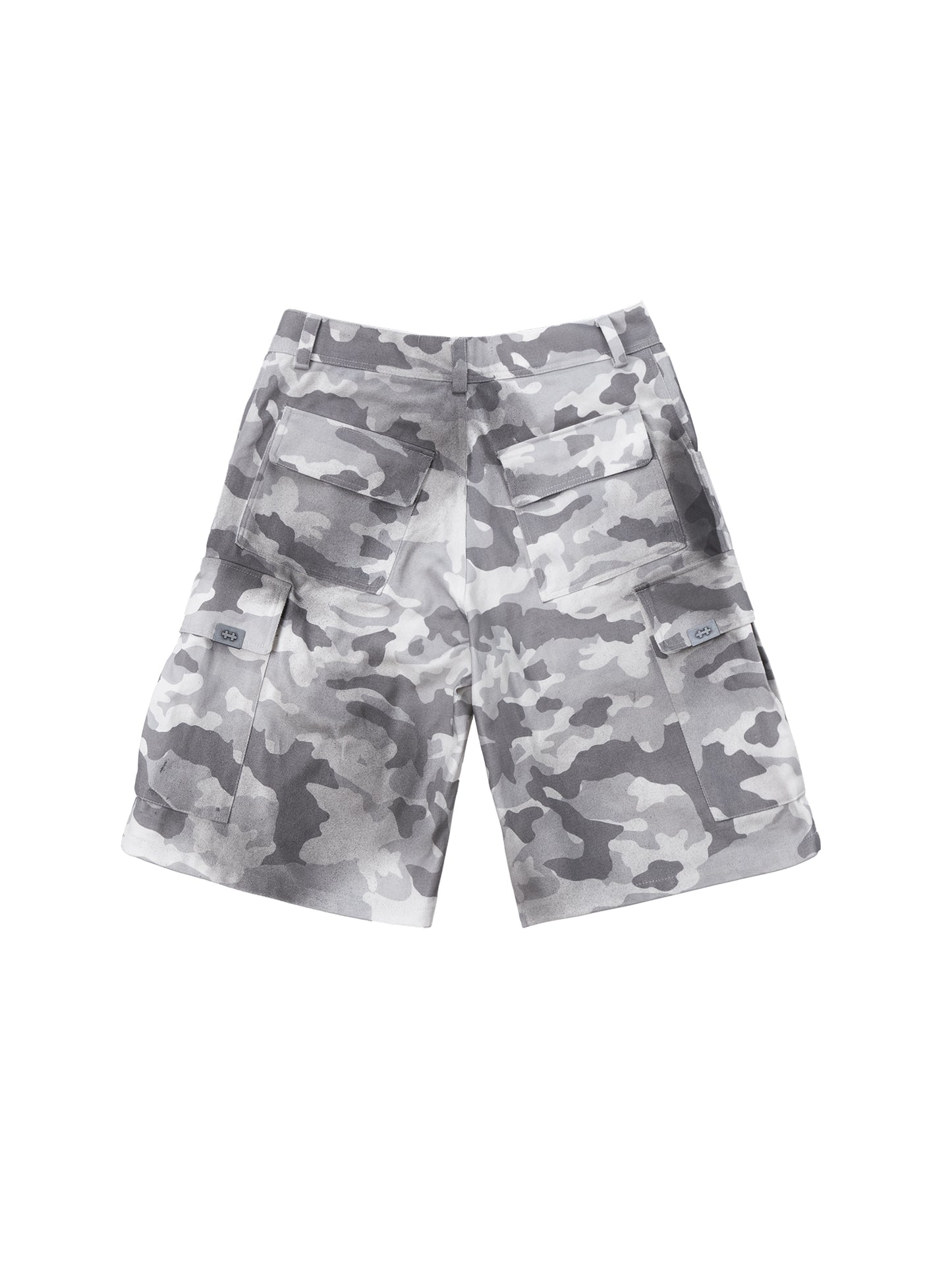 WHITE CAMO SHORTS