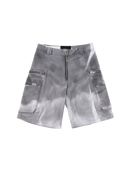 CN43 WHITE DIRTY SHORTS