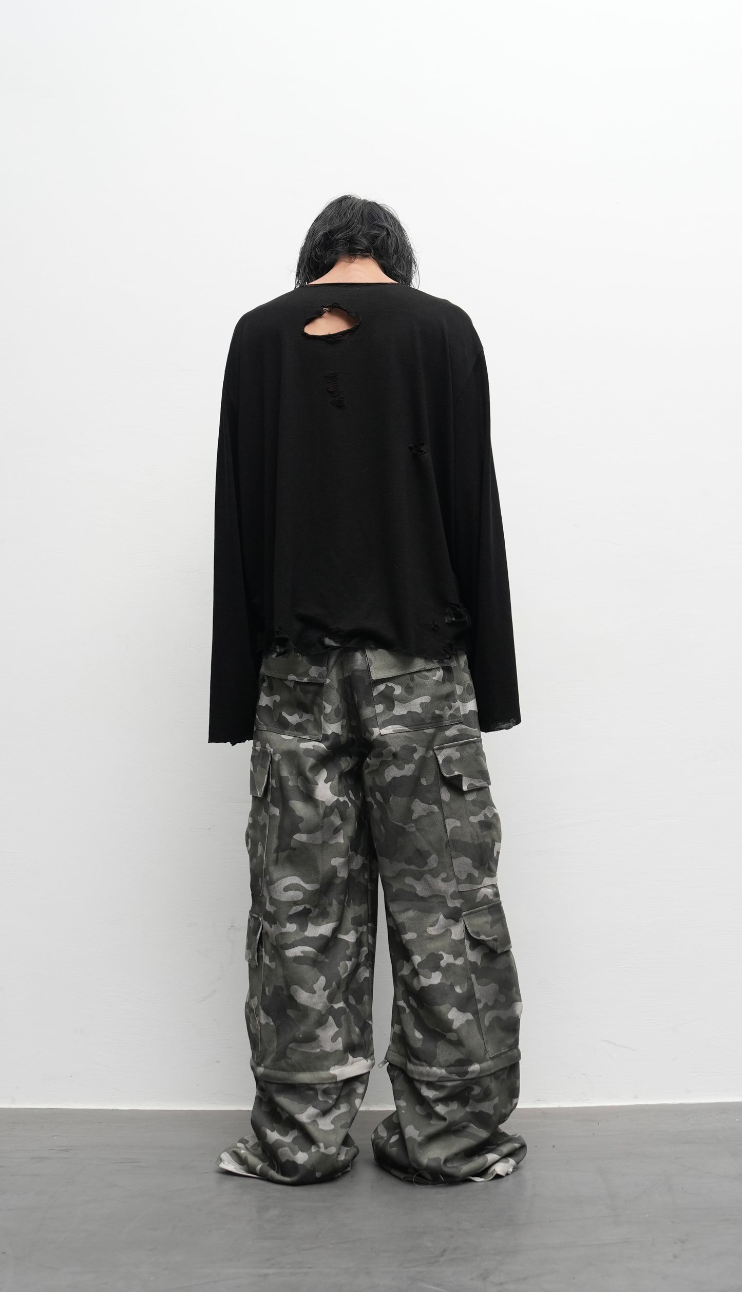 "CN44 DIRTY GREEN CAMO PANTS"