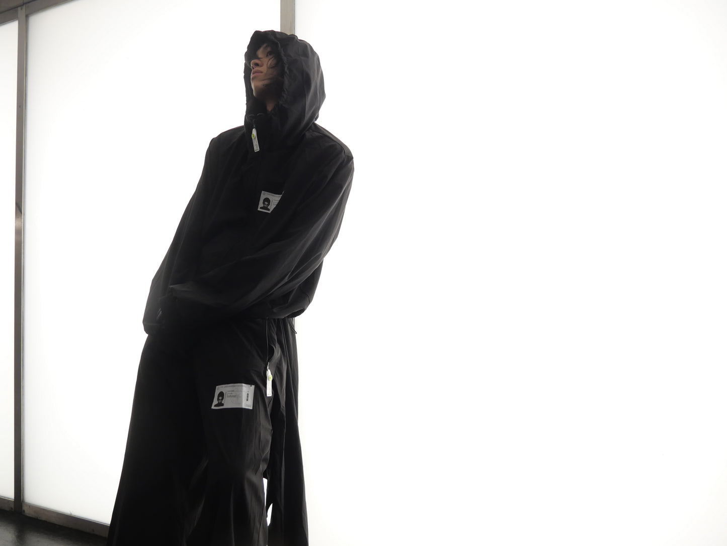 Patient Uniform #7599631 (Black Sleeved Pants)