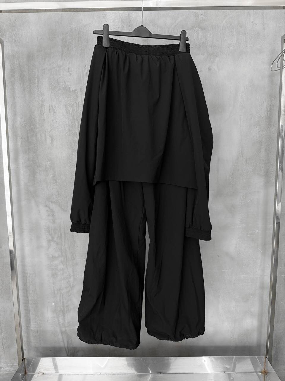 Patient Uniform #7599631 (Black Sleeved Pants)
