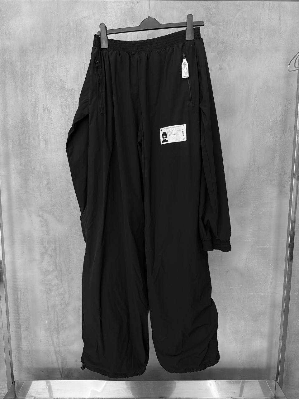 Patient Uniform #7599631 (Black Sleeved Pants)