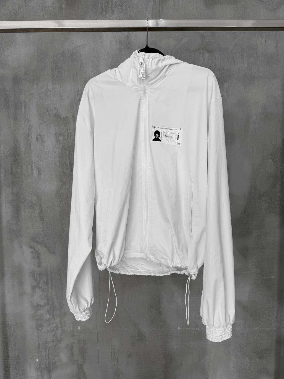 Patient Uniform #7599631 (White Windbreaker)